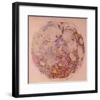 Geological Map of the Moon, 1967-null-Framed Giclee Print