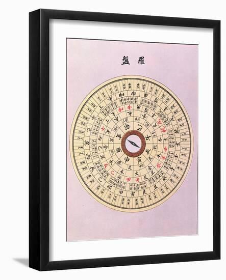 Geomantic Compass, C.1900-null-Framed Giclee Print