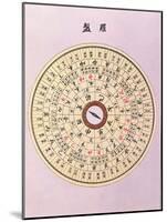 Geomantic Compass, C.1900-null-Mounted Giclee Print