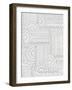 Geometric 2-Pam Varacek-Framed Art Print