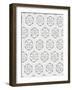 Geometric 3-Pam Varacek-Framed Art Print