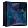 Geometric Abstract Background.-Katyau-Framed Stretched Canvas