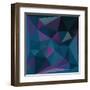 Geometric Abstract Background.-Katyau-Framed Art Print
