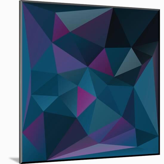 Geometric Abstract Background.-Katyau-Mounted Art Print