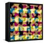 Geometric Abstract Pattern. Intersection Style-kastanka-Framed Stretched Canvas