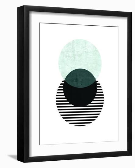 Geometric Art 13-Pop Monica-Framed Art Print