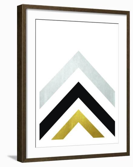 Geometric Art 20-Pop Monica-Framed Art Print