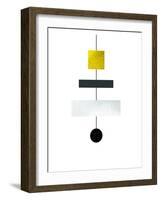 Geometric Art 30-Pop Monica-Framed Art Print