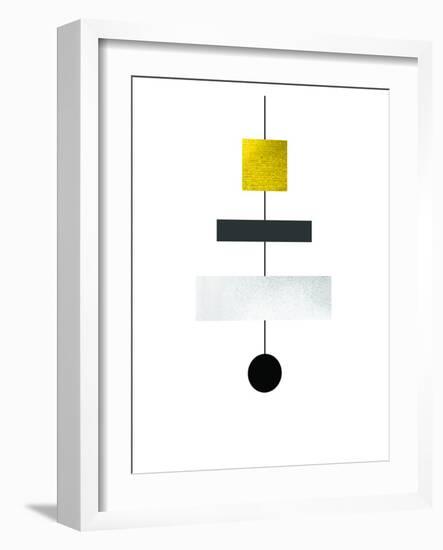 Geometric Art 30-Pop Monica-Framed Art Print