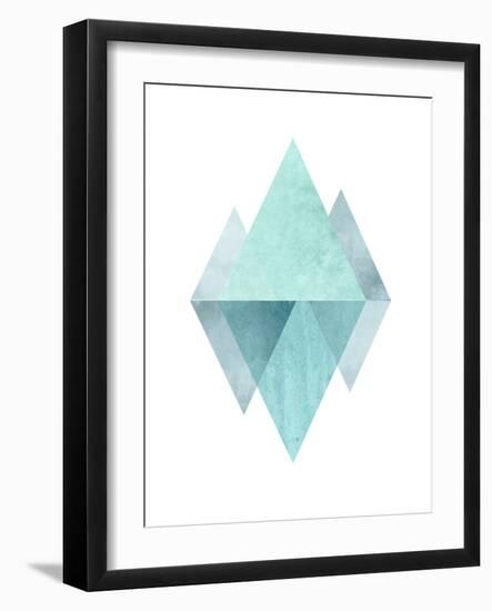 Geometric Art 42-Pop Monica-Framed Art Print