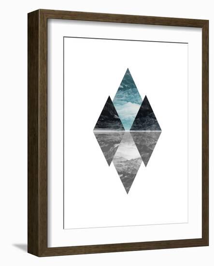 Geometric Art 7-Pop Monica-Framed Art Print