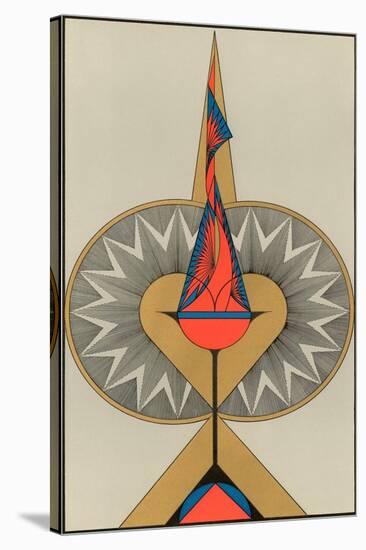 Geometric Art Deco-null-Stretched Canvas