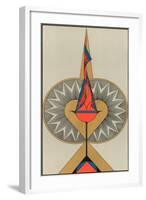 Geometric Art Deco-null-Framed Art Print