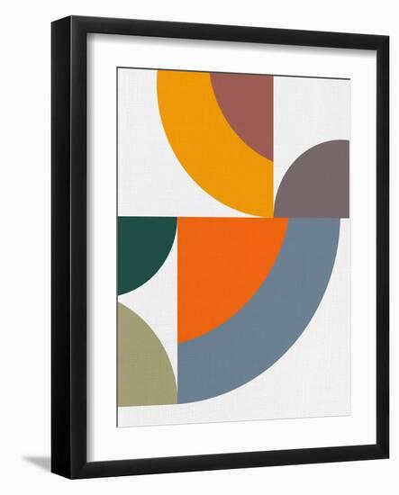 Geometric Art I-Eline Isaksen-Framed Art Print