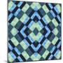 Geometric Art-Ata Alishahi-Mounted Giclee Print