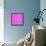 Geometric Background in Shades of Lilac-amovita-Framed Stretched Canvas displayed on a wall