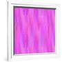 Geometric Background in Shades of Lilac-amovita-Framed Art Print