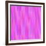 Geometric Background in Shades of Lilac-amovita-Framed Art Print