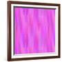 Geometric Background in Shades of Lilac-amovita-Framed Art Print