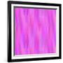 Geometric Background in Shades of Lilac-amovita-Framed Art Print