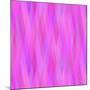 Geometric Background in Shades of Lilac-amovita-Mounted Art Print