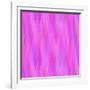Geometric Background in Shades of Lilac-amovita-Framed Art Print