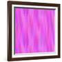 Geometric Background in Shades of Lilac-amovita-Framed Art Print