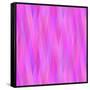 Geometric Background in Shades of Lilac-amovita-Framed Stretched Canvas