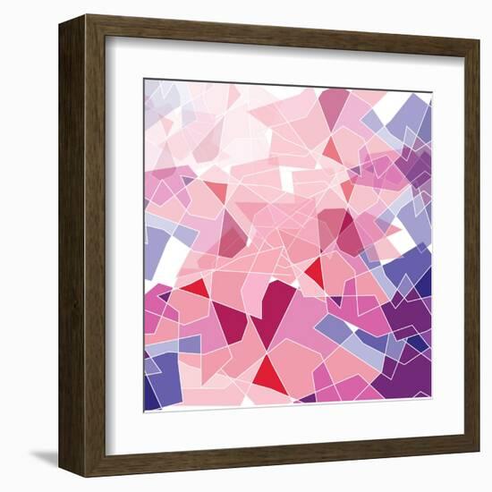 Geometric Background-ApichartMeesri-Framed Art Print