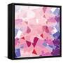 Geometric Background-ApichartMeesri-Framed Stretched Canvas