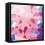 Geometric Background-ApichartMeesri-Framed Stretched Canvas