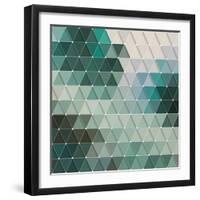 Geometric Background-Maksim Krasnov-Framed Art Print