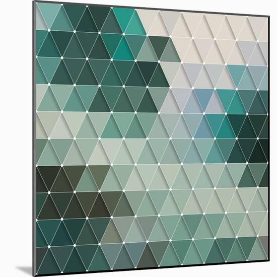 Geometric Background-Maksim Krasnov-Mounted Art Print