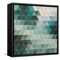 Geometric Background-Maksim Krasnov-Framed Stretched Canvas