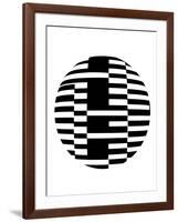 Geometric Ball II-Max Carter-Framed Giclee Print