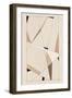 Geometric Beige Art No.1-Elena Ristova-Framed Giclee Print