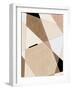 Geometric Beige Art No.1-Elena Ristova-Framed Giclee Print