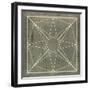 Geometric Blueprint VII-null-Framed Art Print