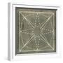 Geometric Blueprint VII-null-Framed Art Print