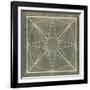 Geometric Blueprint VII-null-Framed Art Print