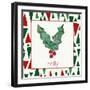 Geometric Christmas I-Nola James-Framed Art Print