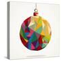 Geometric Christmas Ornament-cienpies-Stretched Canvas