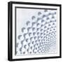 Geometric Circles 1-Denise Brown-Framed Art Print