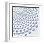 Geometric Circles 2-Denise Brown-Framed Art Print