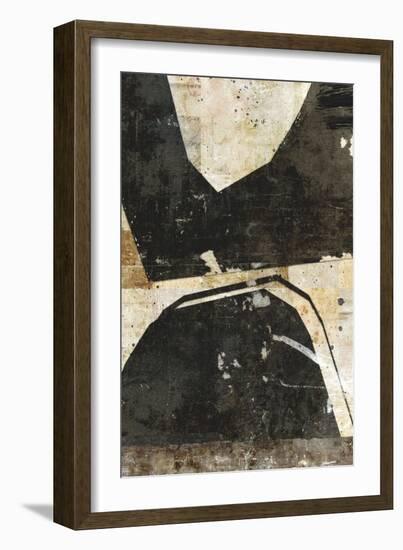 Geometric Collage I-Suzanne Nicoll-Framed Art Print