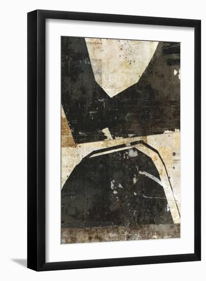 Geometric Collage I-Suzanne Nicoll-Framed Art Print