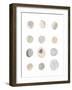 Geometric Collage II on White Neutral-Courtney Prahl-Framed Art Print