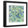 Geometric Color Shape I-null-Framed Art Print