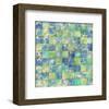 Geometric Color Shape I-null-Framed Art Print