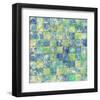 Geometric Color Shape I-null-Framed Art Print